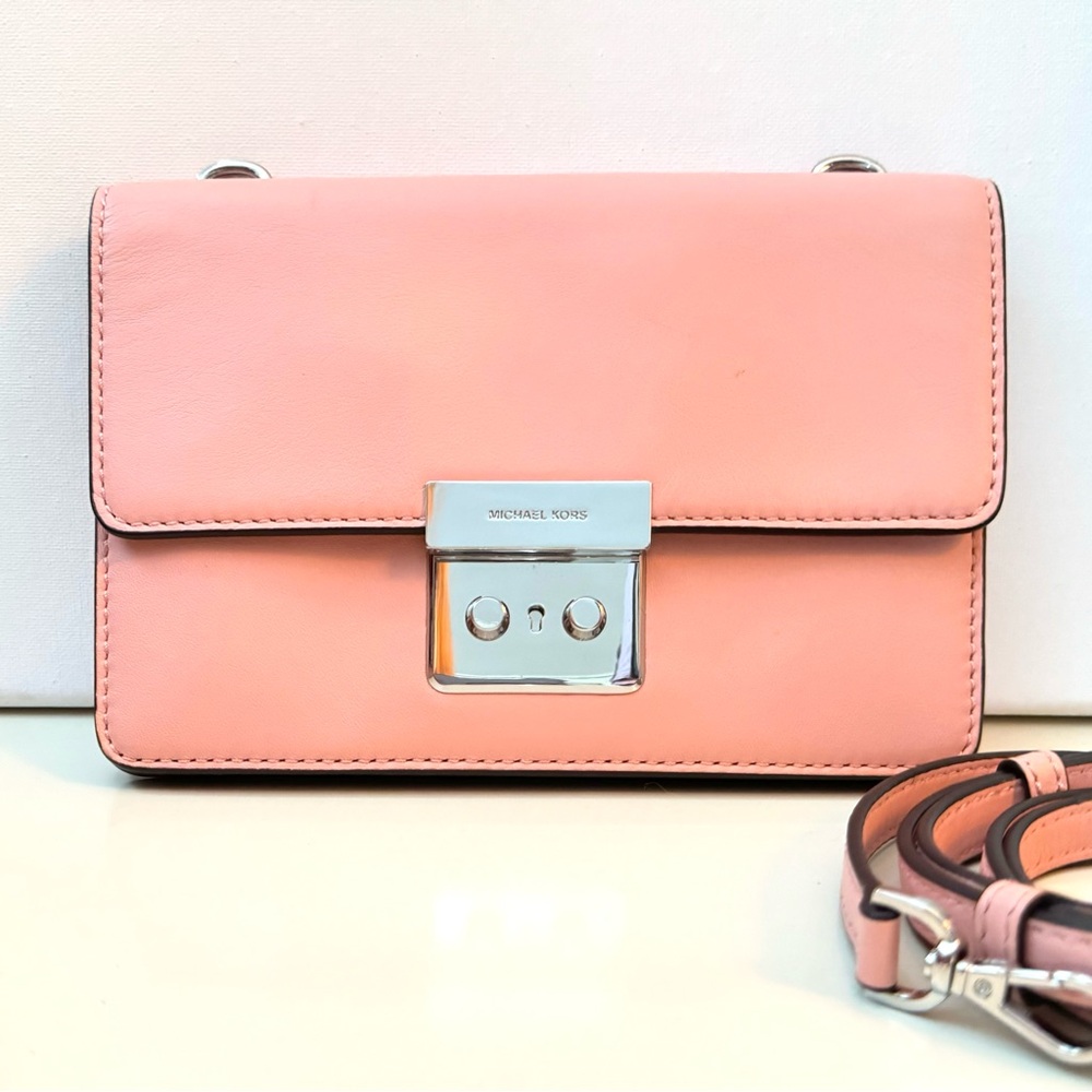 Michael Kors ~ Pink Foldover Flap Bag
